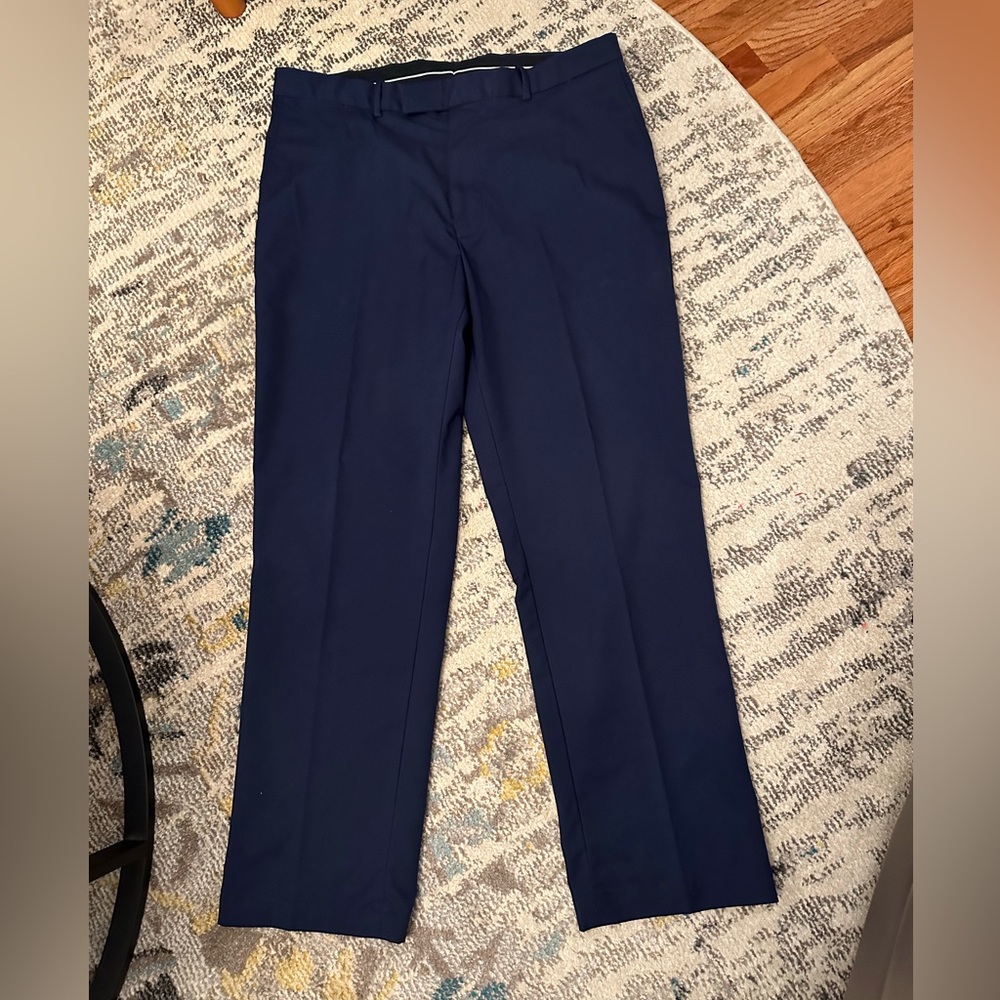 Ralph Lauren RLX Men's Chino Golf Pants Performance Sport 36x32 Navy Blue